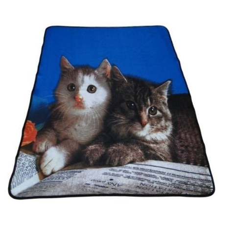 客製化圖案印刷珊瑚絨毯法蘭絨毯