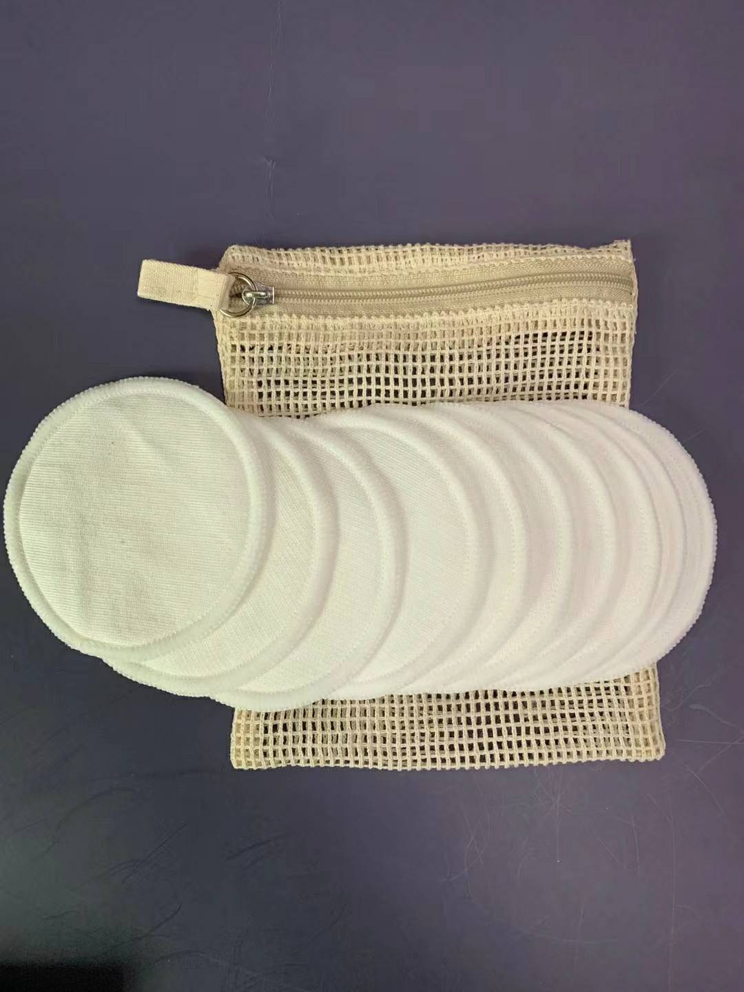竹纖維材質可重複使用卸妝棉套組