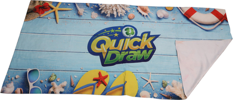 快乾超細纖維印刷海灘巾沙灘巾