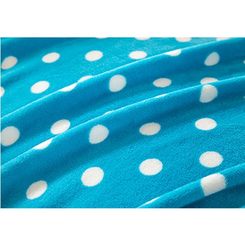 藍色珊瑚絨毯法蘭絨毯/冷氣毯