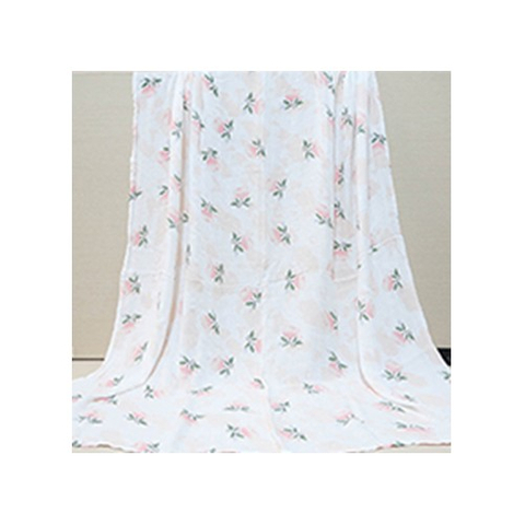 柔軟紗布巾嬰兒毯-竹纖維