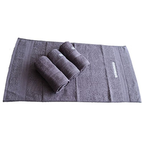 健身房繡花LOGO純棉毛巾