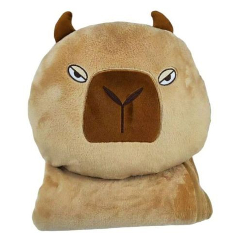 輕奢絨抱枕被/兩用抱枕/多功能抱枕毯子