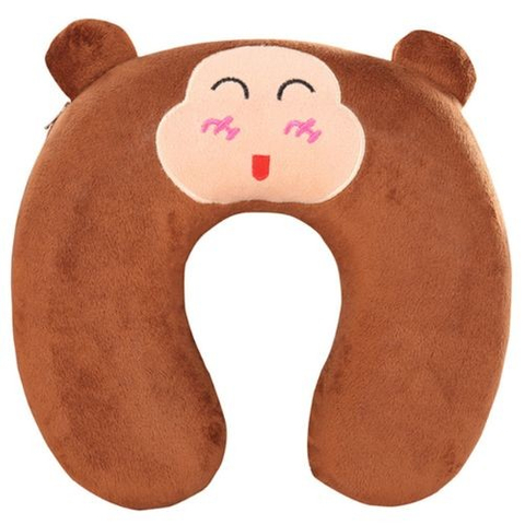 卡通記憶棉U型枕頭旅行護頸枕