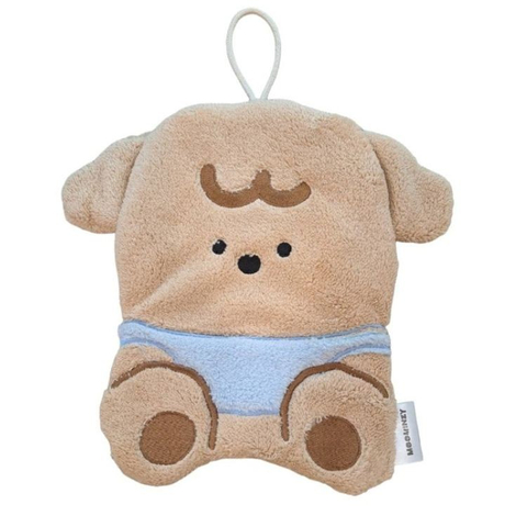 可愛小熊造型擦手巾附掛鈎