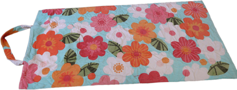 純棉活性印刷扶桑花海灘巾海灘袋