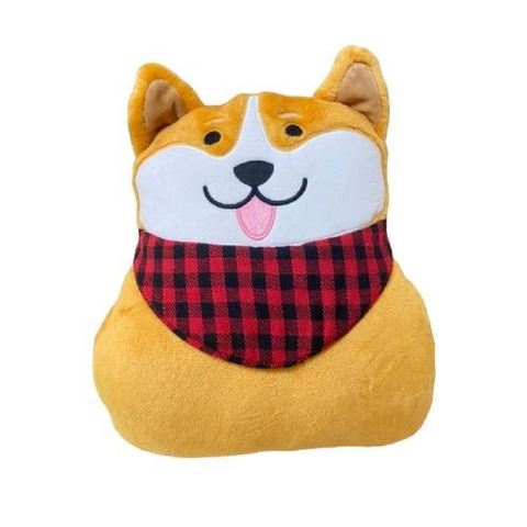 可愛動物立體造型毯