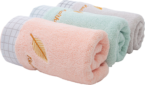 純綿吸水性長毛浴巾毛巾套組