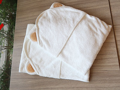 嬰兒包巾-小熊造型包巾