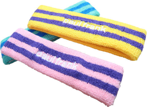 運動繡花LOGO客製美容頭帶