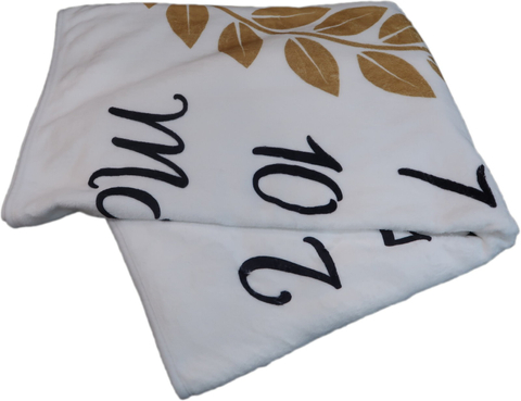 柔軟舒適保暖嬰兒成長毯