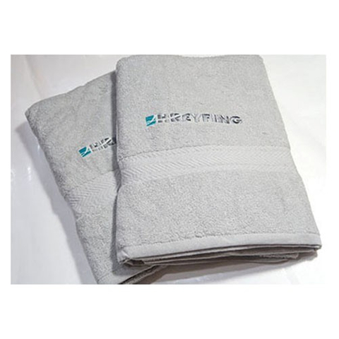 台灣製造-飯店繡花浴巾