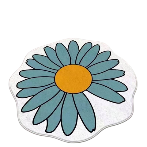 柔軟止滑小花地墊