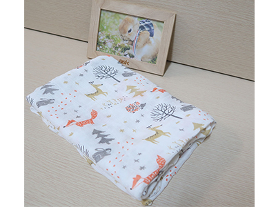 嬰兒毯-純竹紗布巾毯