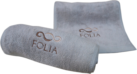 繡花純棉運動毛巾路跑毛巾