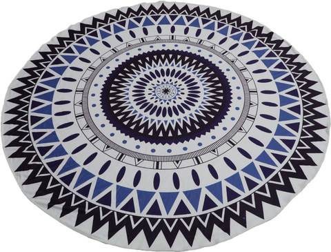 客製化印刷圓形造型浴巾