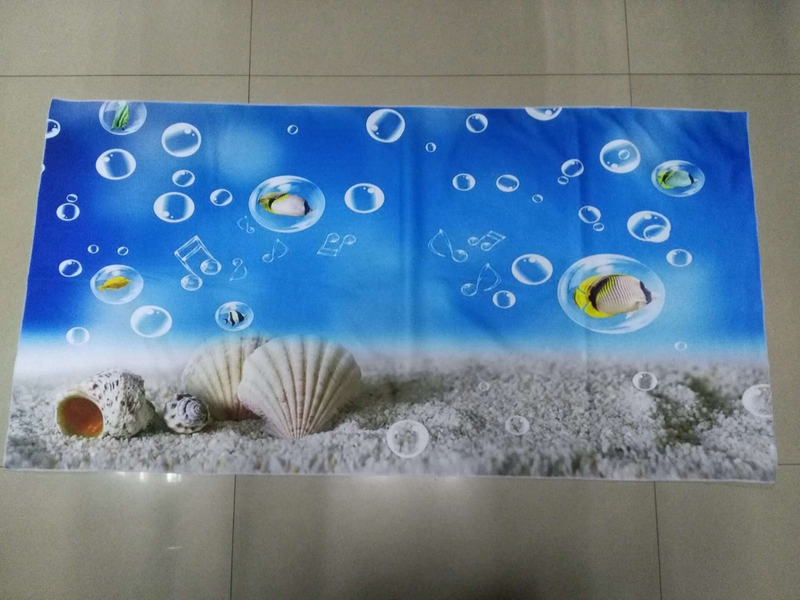 海底風-數碼印刷海灘巾