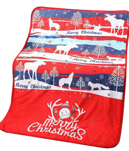 超柔雙層數碼毯聖案系列