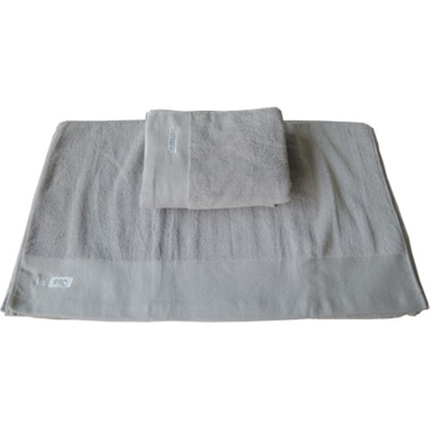 繡花運動毛巾 - 尊容灰