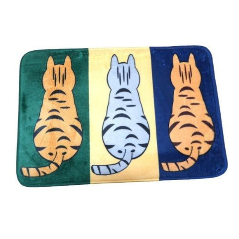 繽紛色彩印刷吸水柔軟地墊