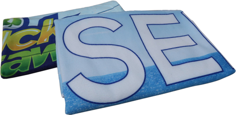 海灘海景圖超細纖維印刷浴巾