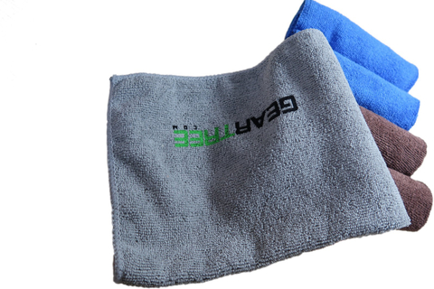 柔軟瞬乾超細纖維方巾-灰色