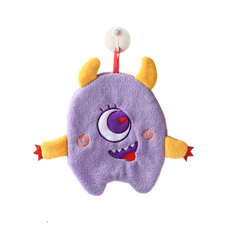 可愛造型超細纖維擦手巾