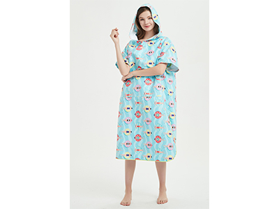 超細纖維數碼印刷浴袍