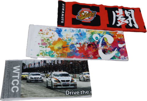 純棉數碼彩色印刷運動毛巾