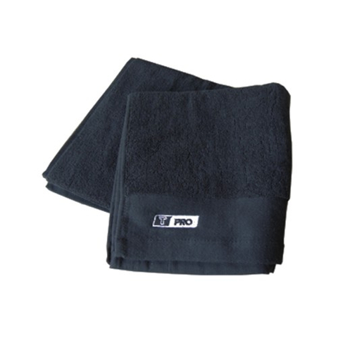 繡花毛巾 - 素色個性黑