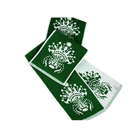 運動緹花毛巾-臉譜造型