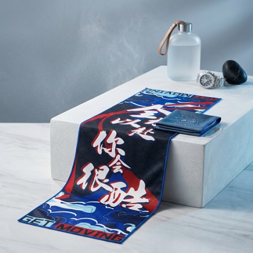 健身運動速乾毛巾 極速降溫涼感毛巾 吸汗毛巾 吸水巾 降溫毛巾 跑步擦汗巾